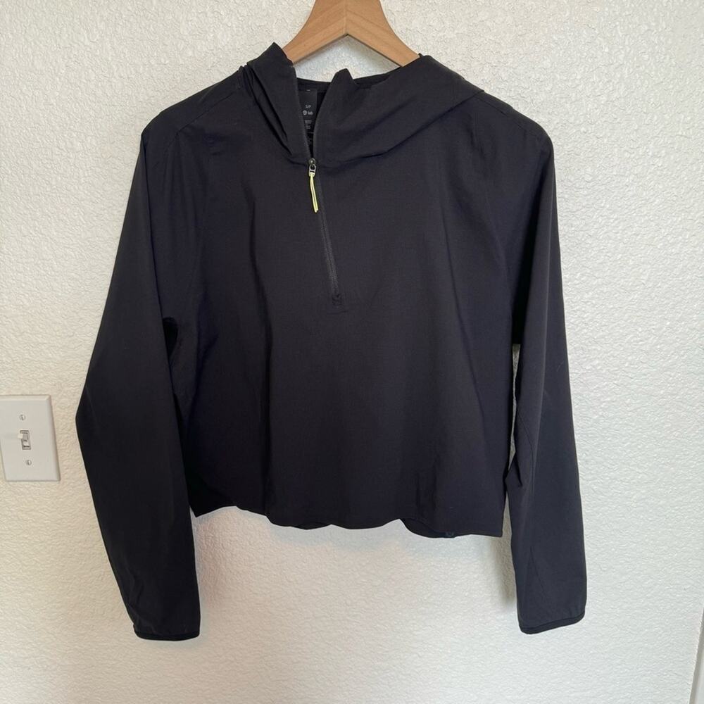 Lululemon Women's Small Lab Revera 1/2 Zip Black … - image 1